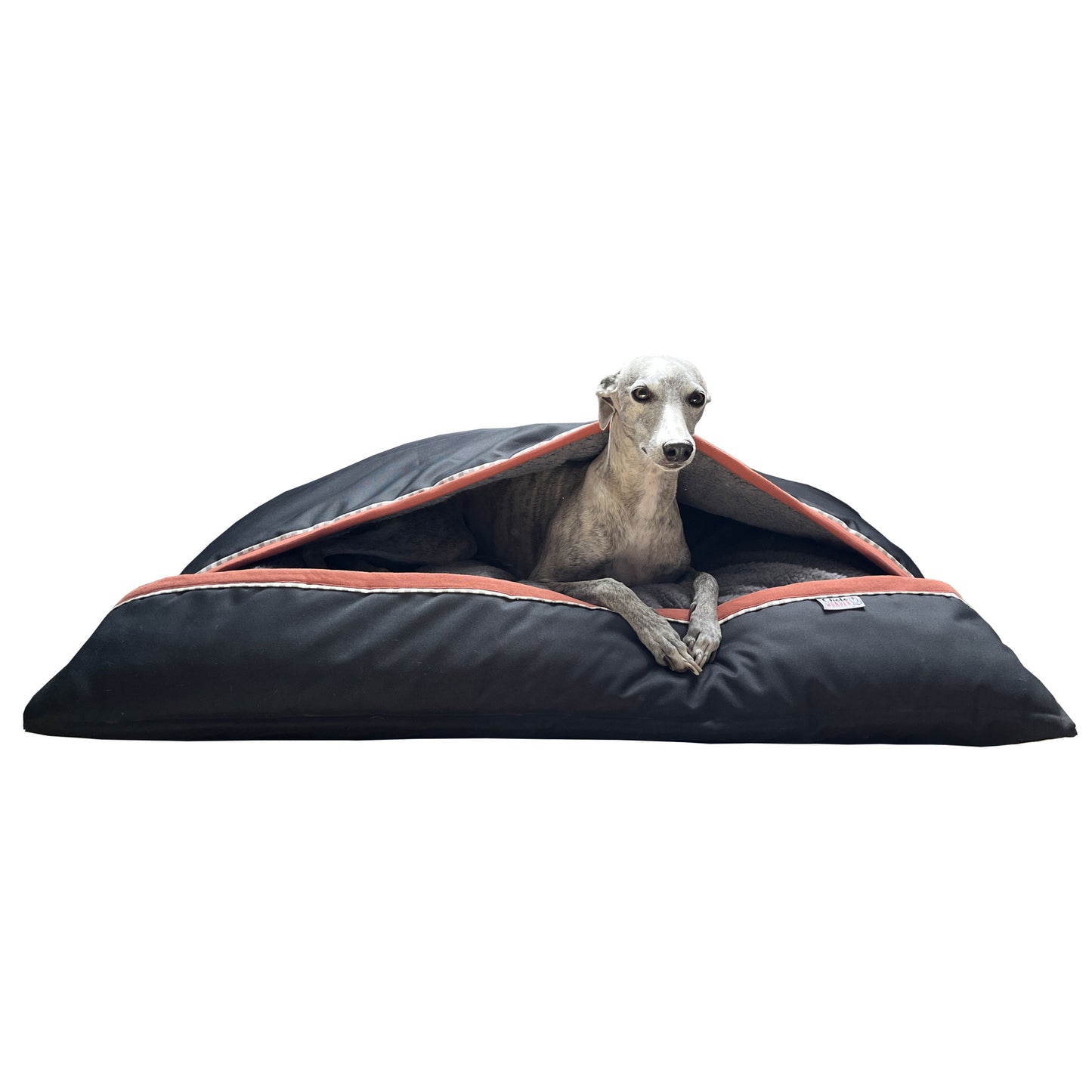 Saco de dormir impermeable y térmico gris grafito 105x76cms