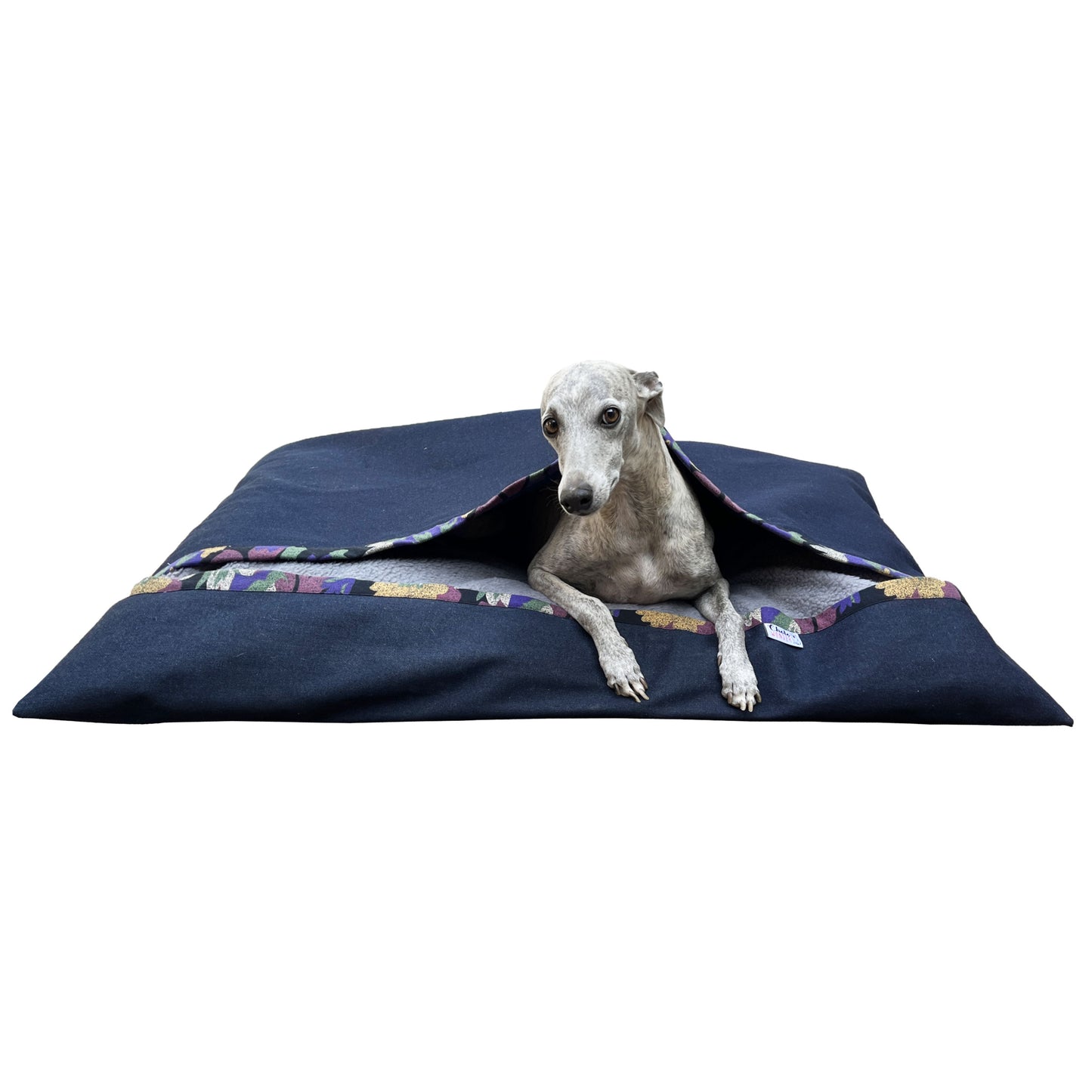 Saco de dormir denim azul 106x80 cms