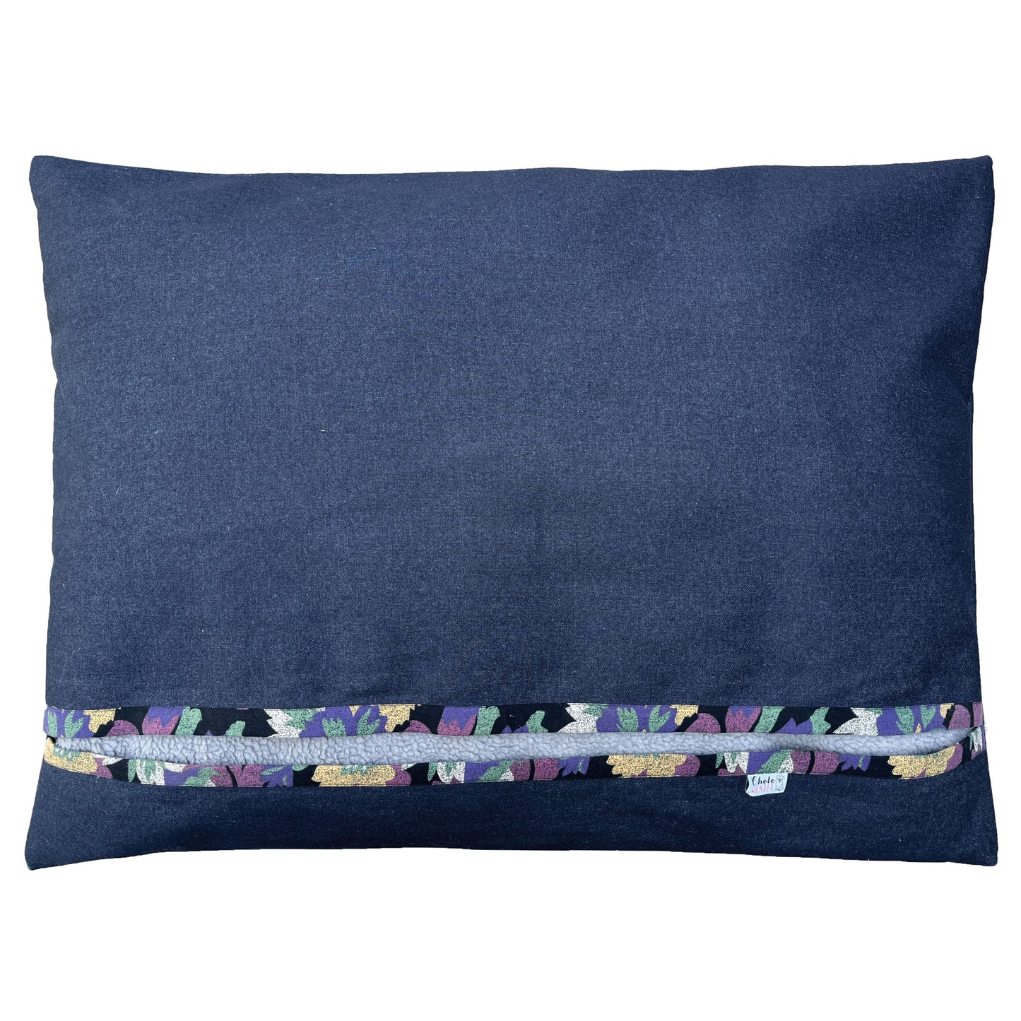 Saco de dormir denim azul 106x80 cms