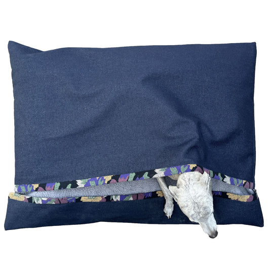 Saco de dormir denim azul  106x80 cms