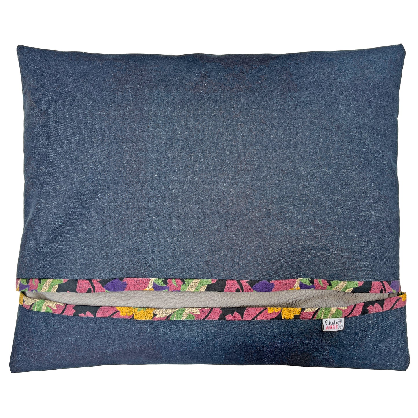 Saco de dormir térmico mascota denim azul 90X70 cms